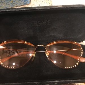 Vintage Versace Butterfly Sunglasses